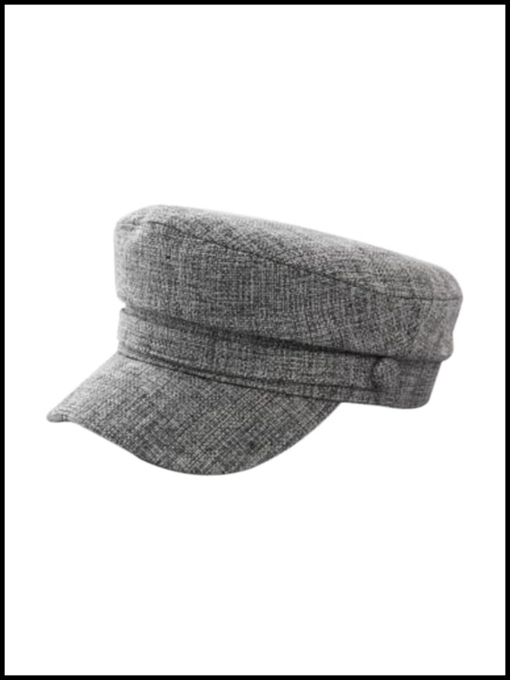 Cotton Linen Newsboy Hat Breathable Cabbie Cap Sun Visor Women